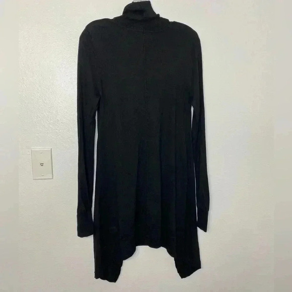 APT.9 Black Lightweight Mock Neck Knit Sweater Dress - Picture 4 of 6
